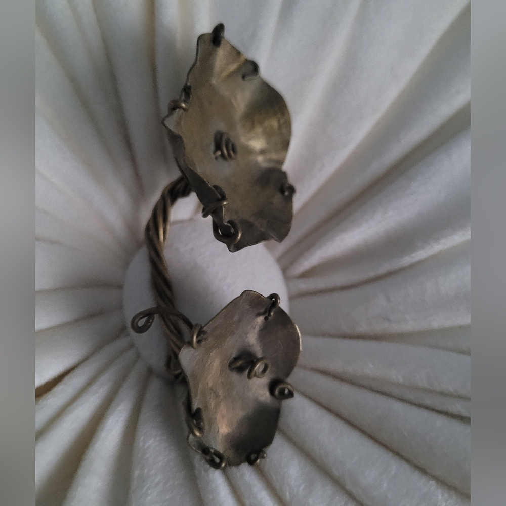 Handmade Brass Flower Ring